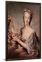 Portrait of the Countess Du Barry as Flora-Francois Hubert Drouais-Framed Giclee Print