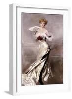 Portrait of the Countess Zichy, 1905-Giovanni Boldini-Framed Giclee Print