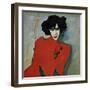 Portrait of the Dancer Alexander Sakharov, 1909-Alexej Von Jawlensky-Framed Giclee Print