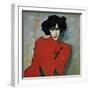 Portrait of the Dancer Alexander Sakharov, 1909-Alexej Von Jawlensky-Framed Giclee Print