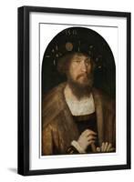 Portrait of the Danish King Christian II, 1514/15-Michiel Sittow-Framed Giclee Print