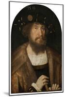 Portrait of the Danish King Christian II, 1514/15-Michiel Sittow-Mounted Giclee Print