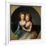 Portrait of the Daughters of Emperor Paul I, 1796-Marie Louise Elisabeth Vigee-Lebrun-Framed Giclee Print