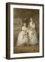 Portrait of the Daughters of the Duke of Manchester, 1894-Edward Hughes-Framed Giclee Print