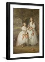 Portrait of the Daughters of the Duke of Manchester, 1894-Edward Hughes-Framed Giclee Print