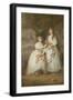 Portrait of the Daughters of the Duke of Manchester, 1894-Edward Hughes-Framed Giclee Print