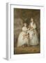 Portrait of the Daughters of the Duke of Manchester, 1894-Edward Hughes-Framed Giclee Print