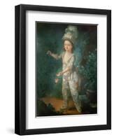 Portrait of the Dauphin, Later King Louis XVII of France (1785-95)-Jacques-Fabien Gautier d'Agoty-Framed Premium Giclee Print