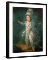 Portrait of the Dauphin, Later King Louis XVII of France (1785-95)-Jacques-Fabien Gautier d'Agoty-Framed Giclee Print