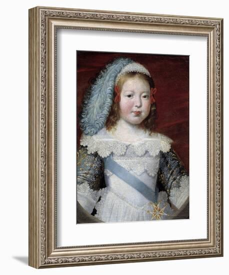 Portrait of the Dauphin, the Future Louis XIV by Claude Deruet-null-Framed Giclee Print