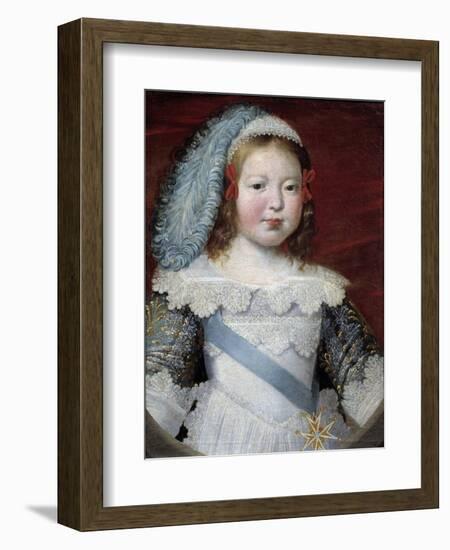 Portrait of the Dauphin, the Future Louis XIV by Claude Deruet-null-Framed Giclee Print