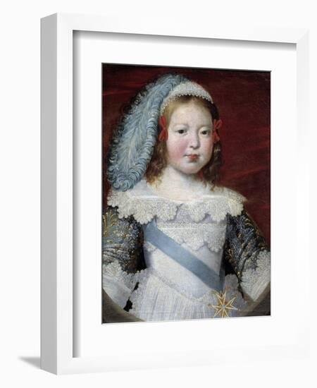 Portrait of the Dauphin, the Future Louis XIV by Claude Deruet-null-Framed Giclee Print