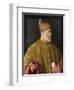Portrait of the Doge, Andrea Gritti, Ca 1530-null-Framed Giclee Print