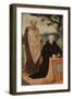 Portrait of the Donor Matelief Dammasz. with Saint Paul-Maarten van Heemskerck-Framed Art Print