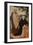 Portrait of the Donor Matelief Dammasz. with Saint Paul-Maarten van Heemskerck-Framed Art Print