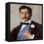 Portrait of the Duc Armand De Guiche-Franz Charlet-Framed Stretched Canvas