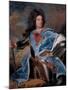 Portrait of the Duc De Villars-Hyacinthe Rigaud-Mounted Giclee Print