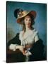 Portrait of the Duchess of Polignac (circa 1749-93)-Elisabeth Louise Vigee-LeBrun-Stretched Canvas
