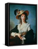 Portrait of the Duchess of Polignac (circa 1749-93)-Elisabeth Louise Vigee-LeBrun-Framed Stretched Canvas