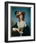 Portrait of the Duchess of Polignac (circa 1749-93)-Elisabeth Louise Vigee-LeBrun-Framed Giclee Print