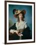 Portrait of the Duchess of Polignac (circa 1749-93)-Elisabeth Louise Vigee-LeBrun-Framed Giclee Print