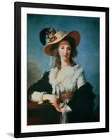 Portrait of the Duchess of Polignac (circa 1749-93)-Elisabeth Louise Vigee-LeBrun-Framed Giclee Print