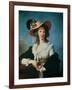 Portrait of the Duchess of Polignac (circa 1749-93)-Elisabeth Louise Vigee-LeBrun-Framed Giclee Print