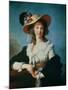 Portrait of the Duchess of Polignac (circa 1749-93)-Elisabeth Louise Vigee-LeBrun-Mounted Giclee Print