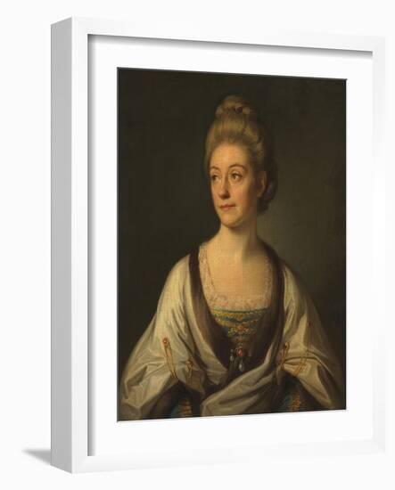 Portrait of the Duchess of Sutherland-Nathaniel Dance-Holland-Framed Giclee Print