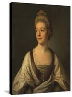 Portrait of the Duchess of Sutherland-Nathaniel Dance-Holland-Stretched Canvas