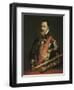 Portrait of the Duke of Alva-Titian (Tiziano Vecelli)-Framed Art Print