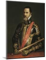 Portrait of the Duke of Alva-Titian (Tiziano Vecelli)-Mounted Art Print