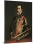 Portrait of the Duke of Alva-Titian (Tiziano Vecelli)-Mounted Art Print