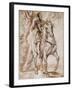 Portrait of the Duke of Lerma on Horseback (Drawing, 17Th Century)-Peter Paul Rubens-Framed Giclee Print