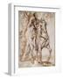 Portrait of the Duke of Lerma on Horseback (Drawing, 17Th Century)-Peter Paul Rubens-Framed Giclee Print