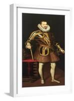 Portrait of the Duke of Lerma-Don Juan Carreño de Miranda-Framed Giclee Print