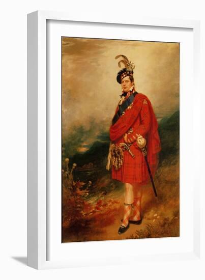 Portrait of the Duke of Sussex-null-Framed Giclee Print