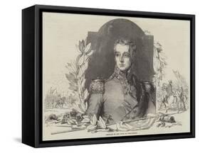 Portrait of the Duke of Wellington-null-Framed Stretched Canvas