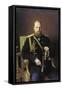 Portrait of the Emperor Alexander III, 1886-Ivan Kramskoy-Framed Stretched Canvas