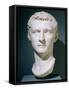 Portrait of the Emperor Caligula, 37-40 AD (Marble)-Roman-Framed Stretched Canvas