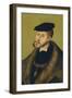 Portrait of the Emperor Charles V (1500-155), 1533-Lucas Cranach the Elder-Framed Giclee Print