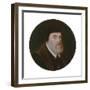 Portrait of the Emperor Charles V (1500-155), C. 1550-null-Framed Giclee Print