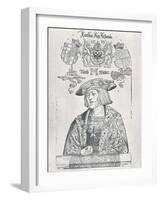 Portrait of the Emperor Charles V, 1519-Albrecht Dürer-Framed Giclee Print