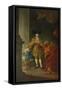 Portrait of the Emperor Joseph Ii of Austria-Martin II Mytens/ Meytens-Framed Stretched Canvas