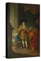 Portrait of the Emperor Joseph Ii of Austria-Martin II Mytens/ Meytens-Stretched Canvas