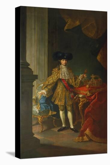 Portrait of the Emperor Joseph Ii of Austria-Martin II Mytens/ Meytens-Stretched Canvas