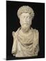 Portrait of the Emperor Marcus Aurelius, Late 2Nd (Marble)-Roman-Mounted Giclee Print