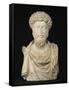 Portrait of the Emperor Marcus Aurelius, Late 2Nd (Marble)-Roman-Framed Stretched Canvas