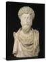 Portrait of the Emperor Marcus Aurelius, Late 2Nd (Marble)-Roman-Stretched Canvas