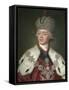 Portrait of the Emperor Paul I of Russia, (1754-180), 1799-1800-Vladimir Lukich Borovikovsky-Framed Stretched Canvas